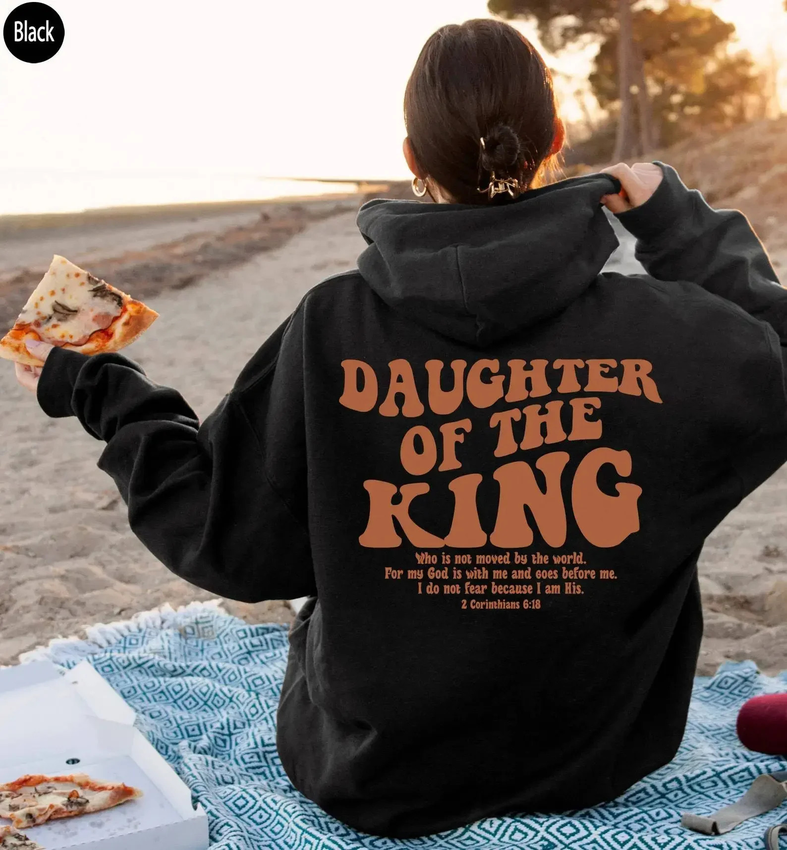 Daughter Of The King Hoodie Aesthetic Christian Sweatshirt 250707