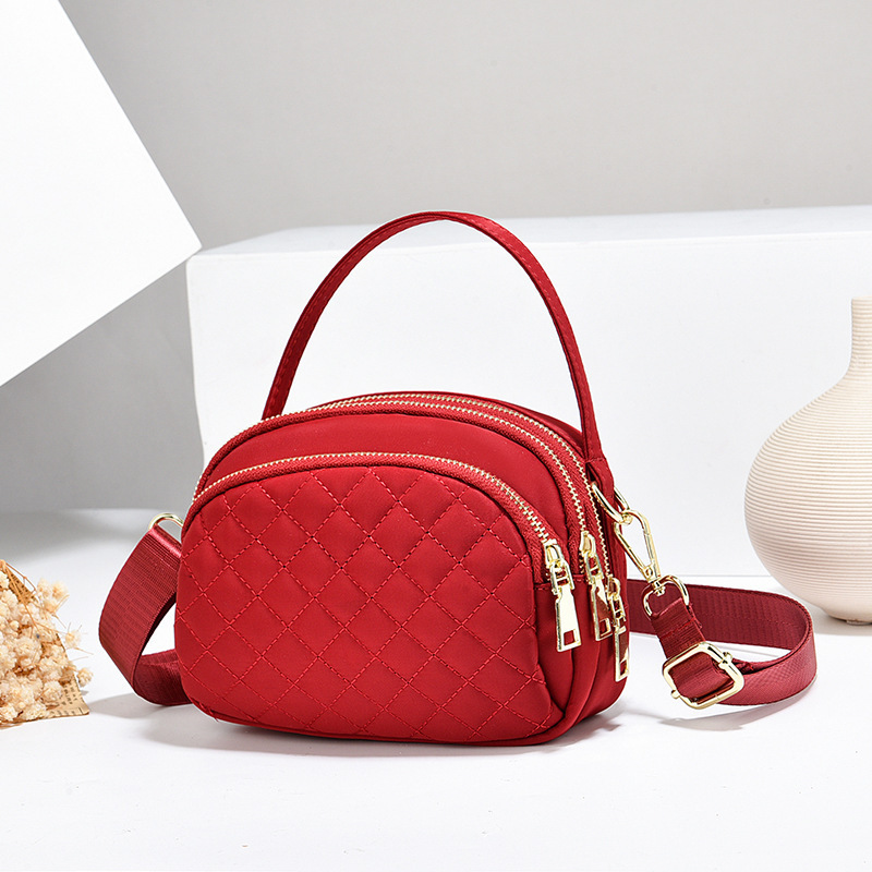 Free Shipping Designer Bag Women's Bag 2025 New Fashion Multi-layer Mini Handbag Women's Small Bag Luxury Bag Single Shoulder Crossbody Bag