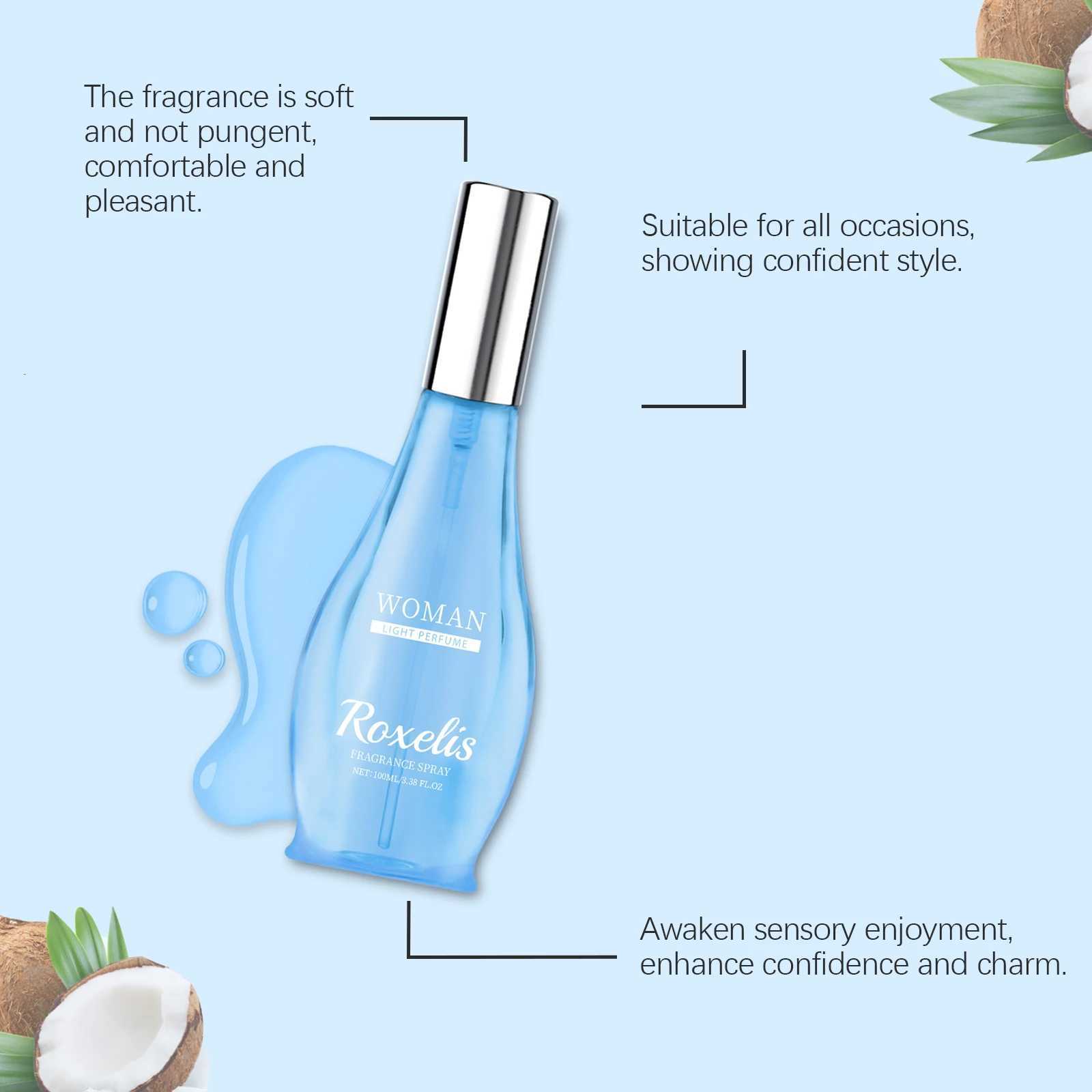 Roxelis Pheromone Perfume Spray Freshing Long Lasting Light Fragrance Flirt Seduction Aroma Elegant Release Charm Dating Perfume W250712