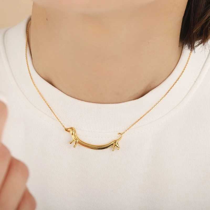 100% Authentic and Unique Neck Chains Dog Pendant Clavicle Chain Ornament for Dog Lovers W250712
