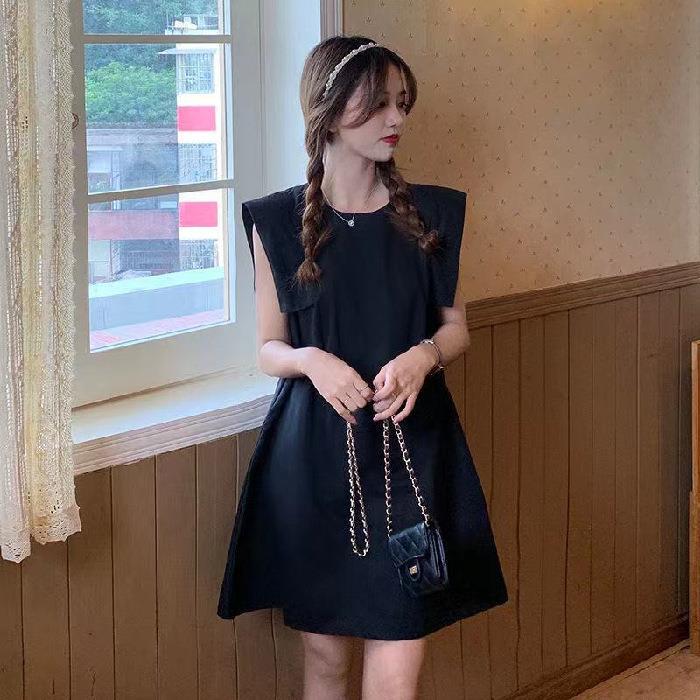 DR199 New solid color temperament hide flesh petite light mature style skirt trend