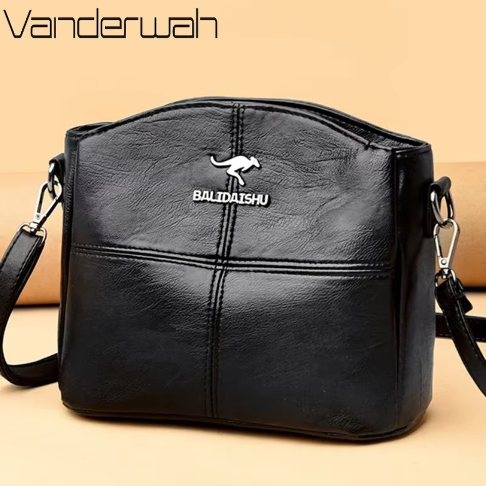 High Quality Leather Crossbody Bag New Luxury Handbags Women Bags Designer Small Shoulder Messenger Bags for Women 2025 Sac