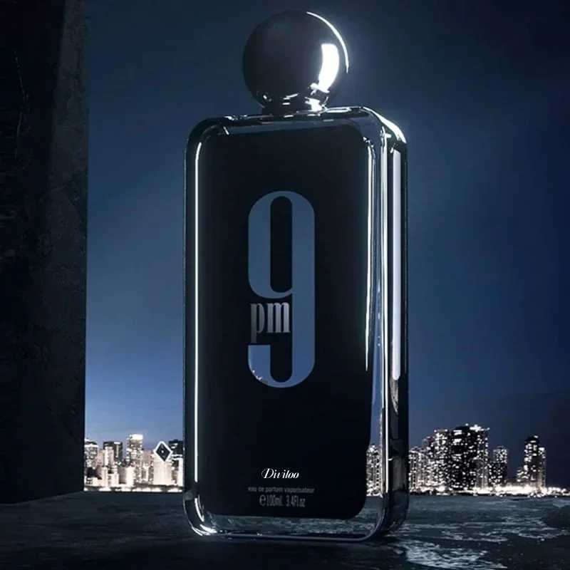 100ML 3.4FL.OZ 9PM Mens Perfume Long Lasting Gourmet Oriental Notes Cologne Eau De Parfum Feronomas Mens Perfume W250712