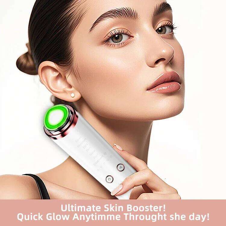 New 4 Color Therapy Beauty Care EMS Wrinkle Remover Lifting Massager Newest Home Use Face And Neck Lifting Device