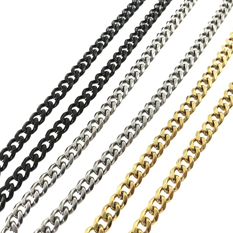 Luxury Jewelry Designer Jewelry Titanium Steel Emperor Chain Necklace For Men Trendy Versatile Non-fading Hip Hop European American Accessories