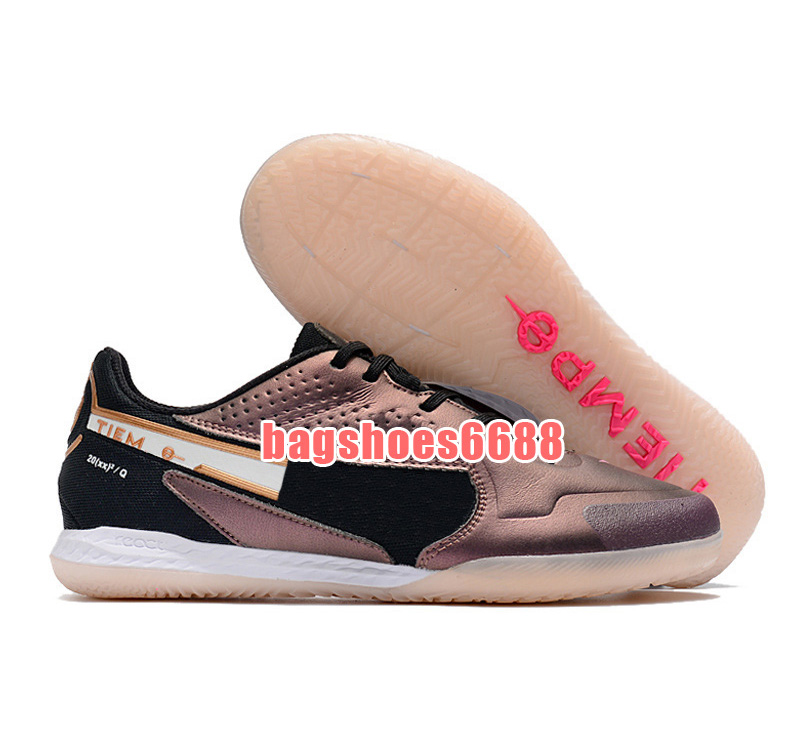 Top Tiemp0 9 IC Soccer Shoes Men Women Indoor Football Boots Legen 9s Designer Cleats Golden Touch Academy Pack Emerald Tiempos Youth Outdoor Sneakers
