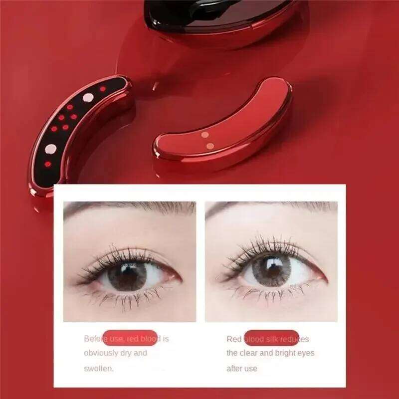 Mini 3D Eye Area Care Exercises Device EMS LED EYE Patch Eye Skin Renew Anti Aging Device
