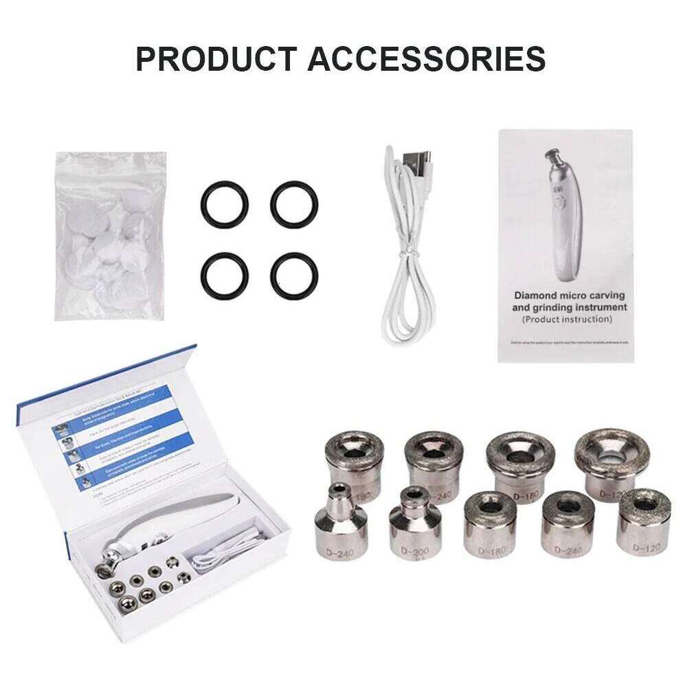 Wireless Dia Microdermabrasion Hine For Blackhead Acne Removal Deep Cleaning Anti Aging Wrinkle Care Tool