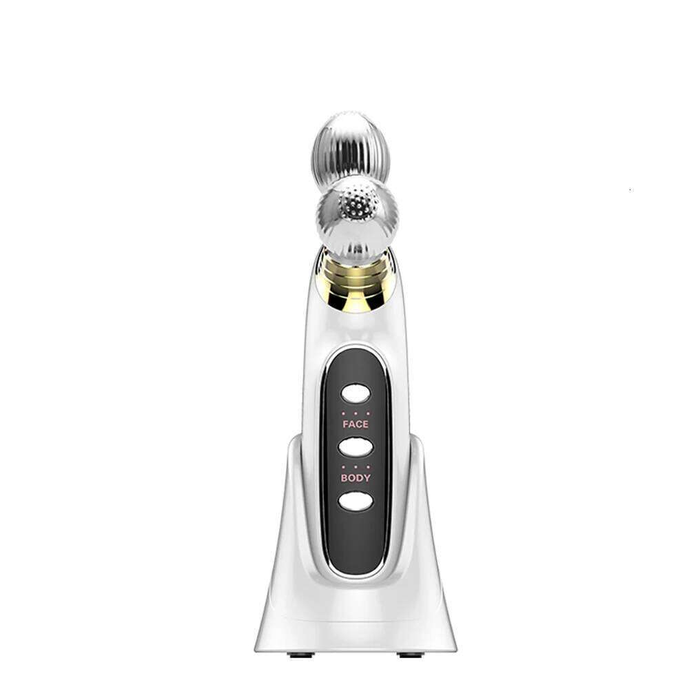 Portable EMS Double Roller Face RF Radio Frequency Hine Tightens And Enhances Massage Facial Beauty Device