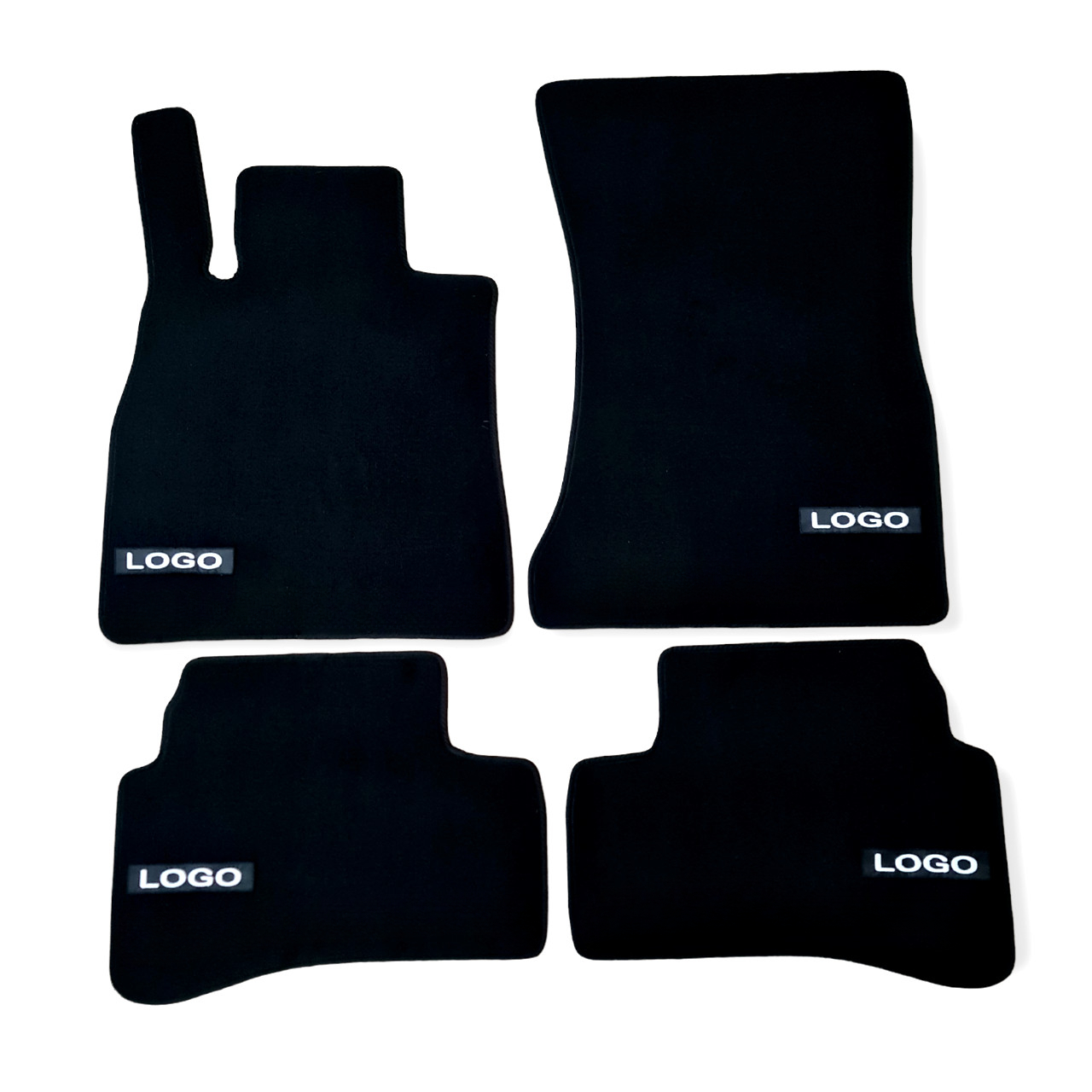 Velour Car Floor Mats For Mercedes S Class AMG W222 Carpet Waterproof Black New