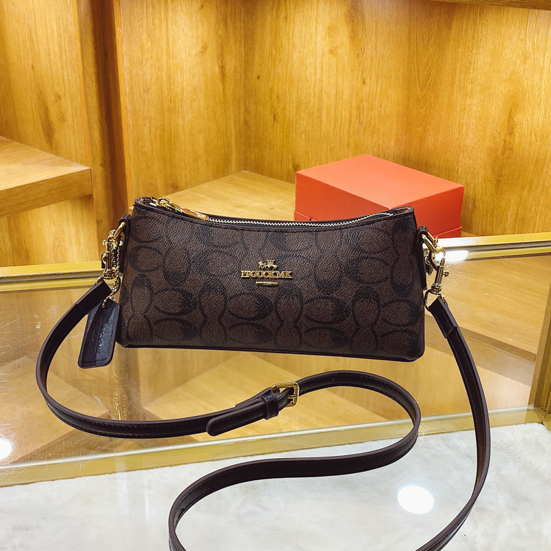 Women Minimalist Style Printed Design Underarm Shoulder Bag Versatile Textured Elegant Crossbody Bag