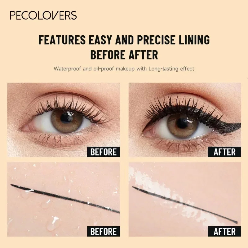 Five Eyeliner Liquid Eyeliner Quick Drying Waterproof and Sweat-proof Eye Cosmetics Eyeliner Pencil Cosmetic 250704