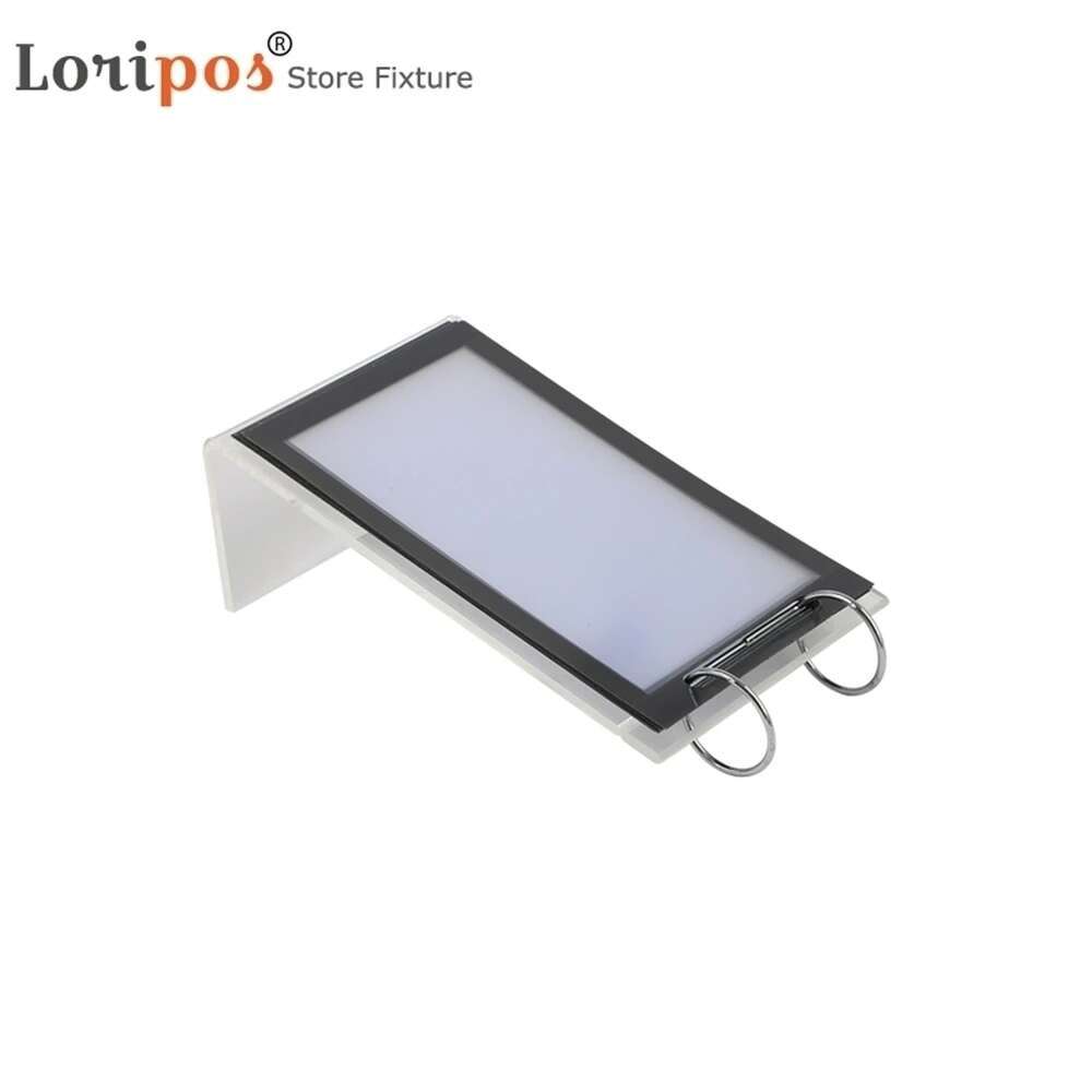 1pcs 105x180mm L Acrylic Frame Menu Holder Album Volume Bracket Stand For Poster Photo Picture Display H260306