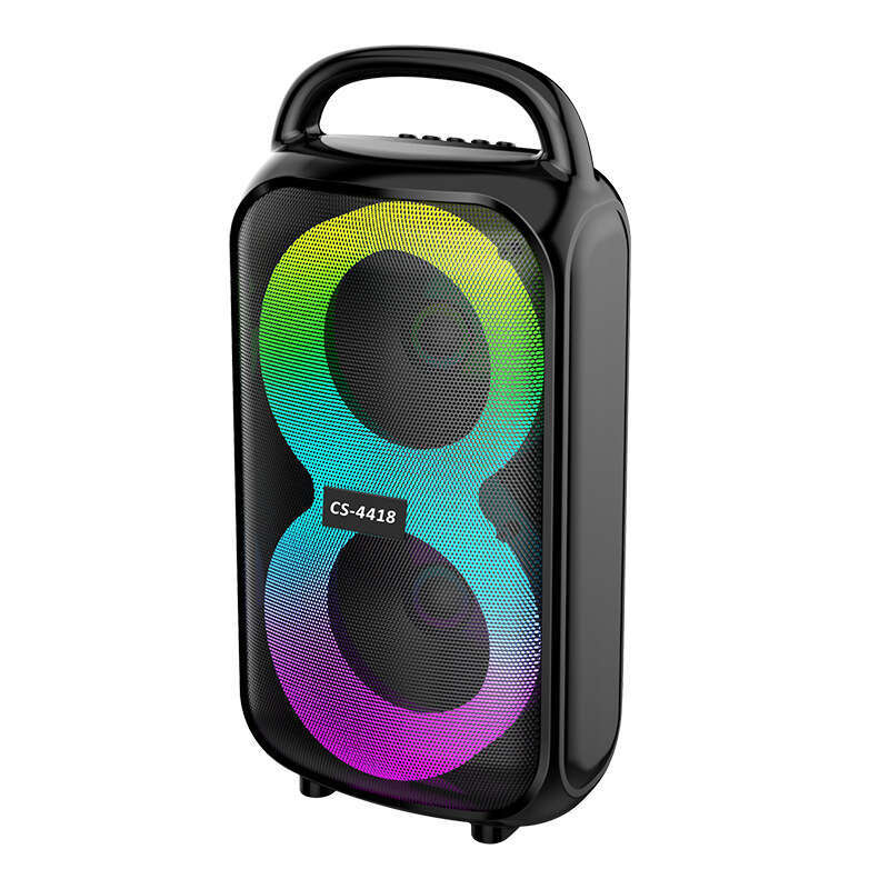 Designer brand desktop outdoor portable portable colorful lights subwoofer wireless small Bluetooth speaker