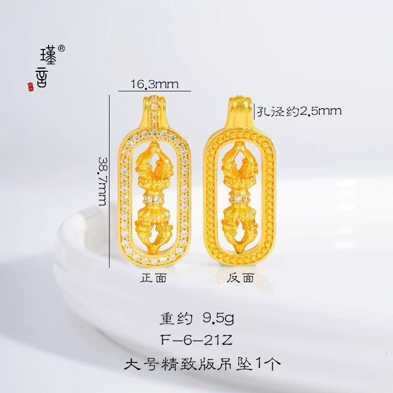 Luxury Jewelry Designer Jewelry Jinyan Wei Xue Same Style Copper K Gold Plated Necklace Pixiu Vajra Inlaid Diamond Pendant Layered Light Luxury Clavic