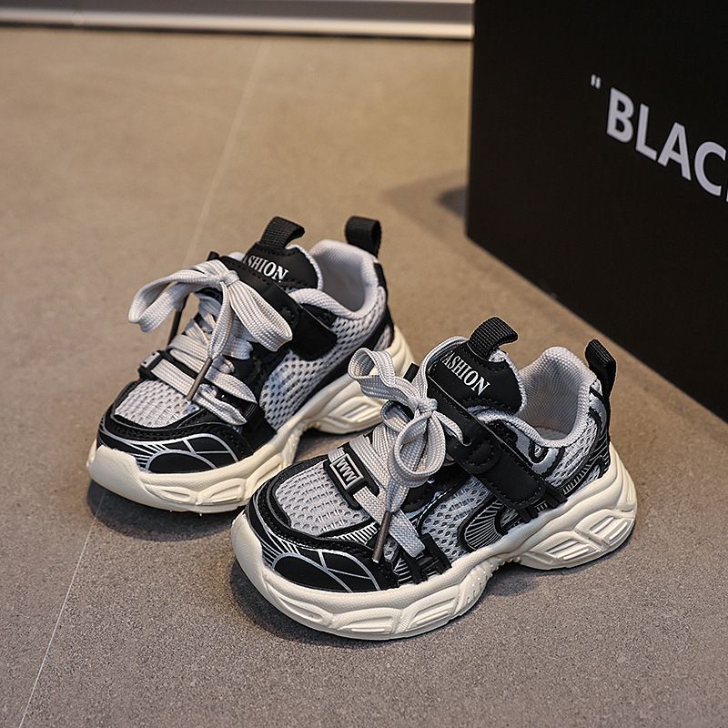 Toddler's Casual Shoes Spring Autumn Sports Shoes for Boy Fashion Soft Kids Students Sneakers for Girls School Versatile Mesh Sizes US5.5C-US12.5