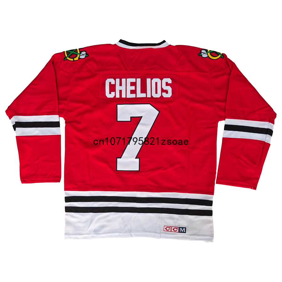 Bobby Orr Jersey America Chicago Retro Ice Hockey Jerseys 7 Chris Chelios Jersey 9 Bobby Hull Jersey All Stitched Mens Us M-3XL
