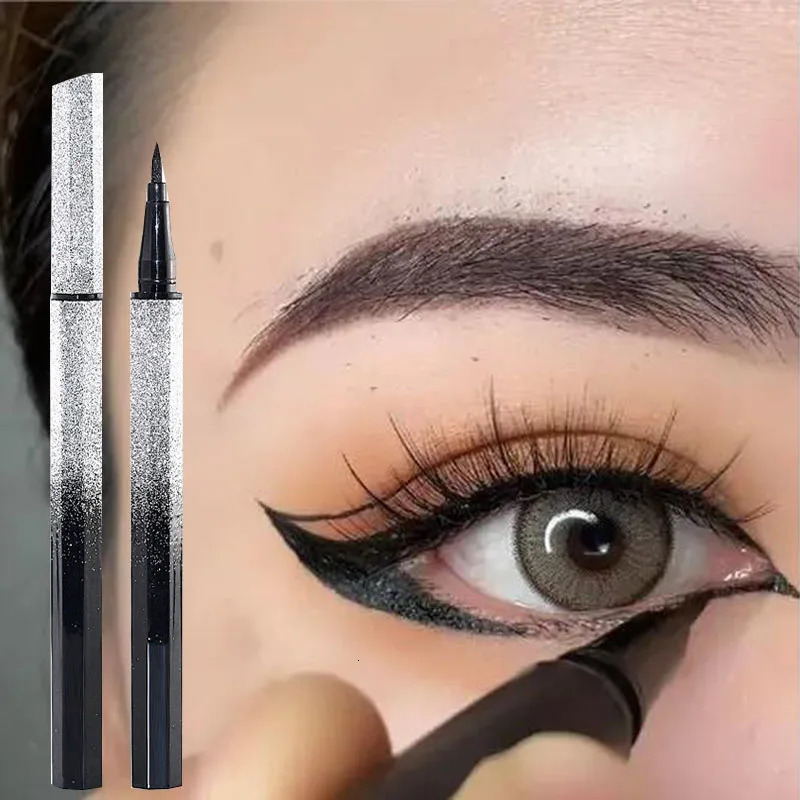 Ultra-thin Waterproof Liquid Eyeliner Korean Makeup for Women Quick Dry Smooth Eye Liner Long Last Lower Eyelash Pen Cosmetics 250704