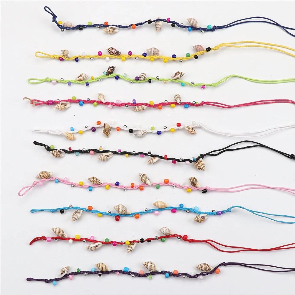 30pcs/lots Multicolor Handmade Braided Cotton Rope Bracelets For Men Women Adjustable Bangles Jewelry 20 Style Free Choose 250712