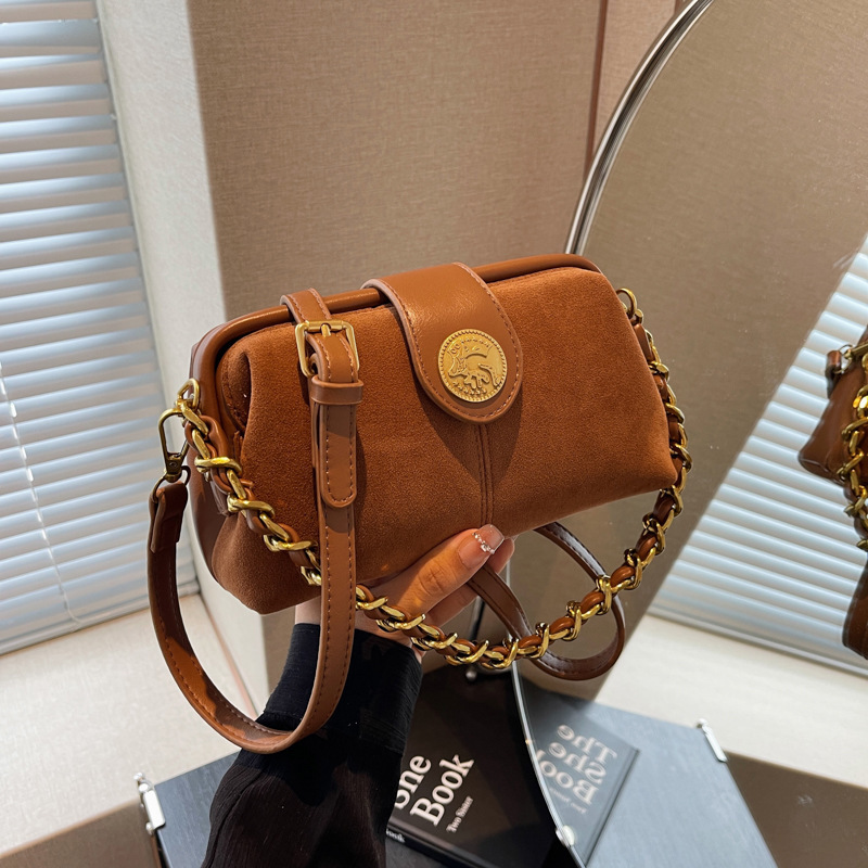 Luxury Brand Designer Bag Cross-Border Retro Fashion Bag For Women 2025 New Simple Casual Pillow Bag High-End Casual Versatile Shoulder Bag