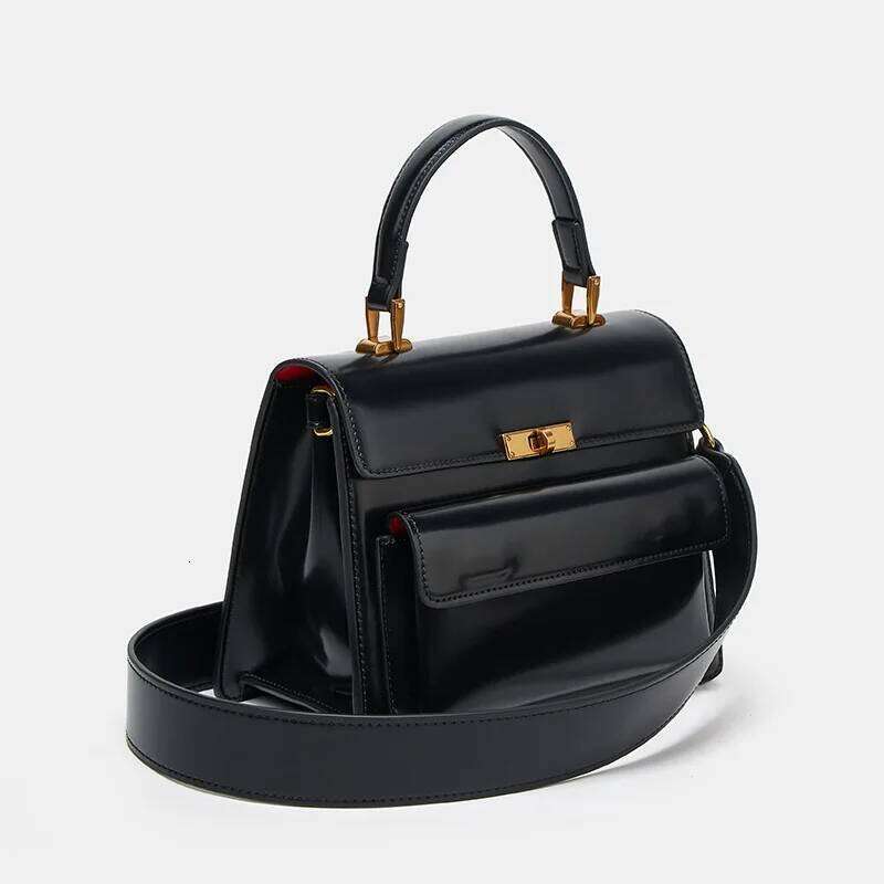 Vintage Shoulder Crossbody Bags For Women PU Leather Women's New 2022 Trend Fashion Handbag Clutch Small Black Brown
