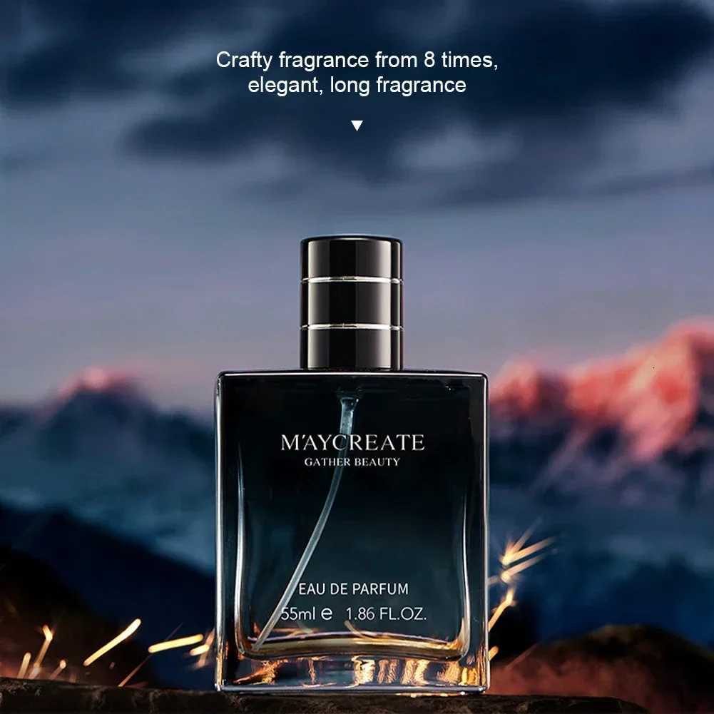 55ml Mens Passionate Gentlemans Blue Cologne Perfume Lasting Fresh Charm Light Fragrance Mens Elegant Fragrance W250712