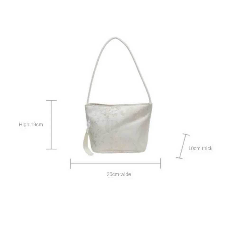 Trendy New Chinese Style Shoulder Bag Portable Women Handbags Large Capacity Bucket Bag Messenger Bag