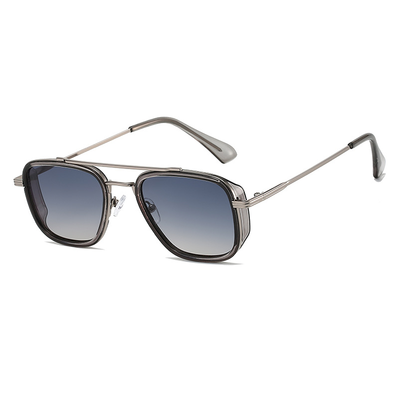 Designer Sunglasses For Women Men Big Frame Sunglasses Luxury Polarized Lens Goggle Pilot PC Frame Oversized UV400 Eyewear Luxury Style Sunglasses DU0