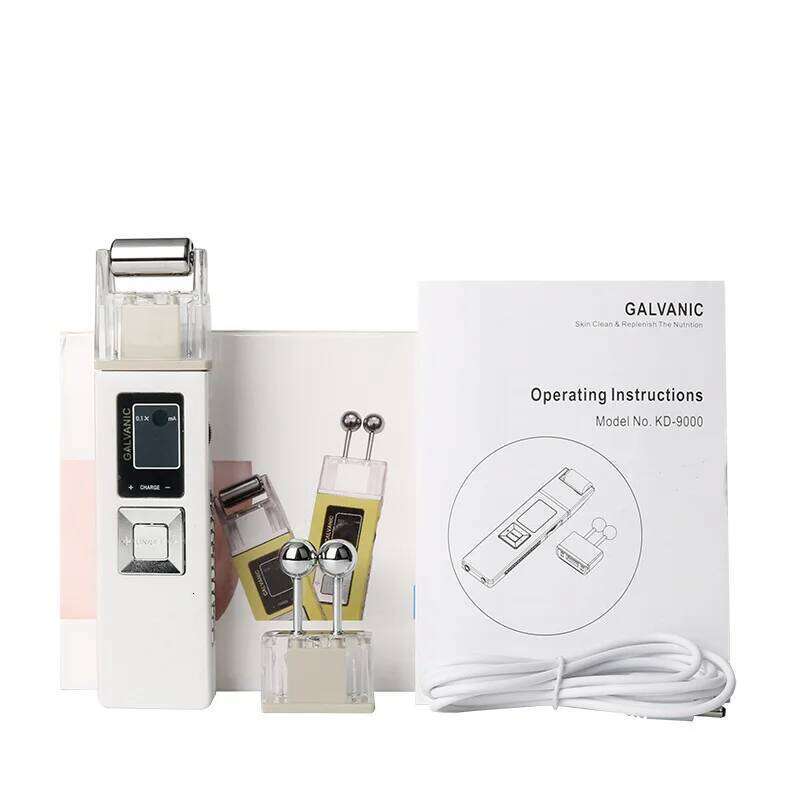 Microcurrent & Ion Facial Device Pore Minimizer Skin Care Tool Home Use Beauty Instrument For Deep Cleansing