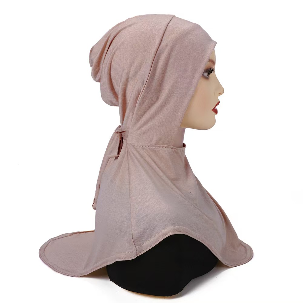 T1204 new headscarf modal cotton band elastic bottoming hat scarf
