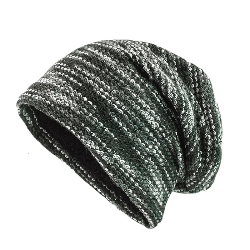 Double Fabric Winter Warmful Beanies For Women and Men Unisex Colorful Skullies Winter Hat 250712