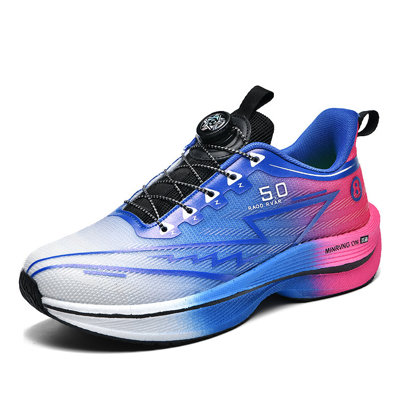 Free shipping 2025 casual shoes sports shoes men women mesh knob straps lightweight comfortable running shoes
