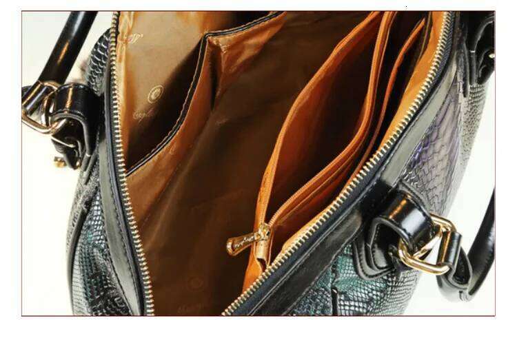 Cowhide Leather Women Handbags Female tassel Serpentine Dumpling portable Tote bag ladies shoulder messenger bags New