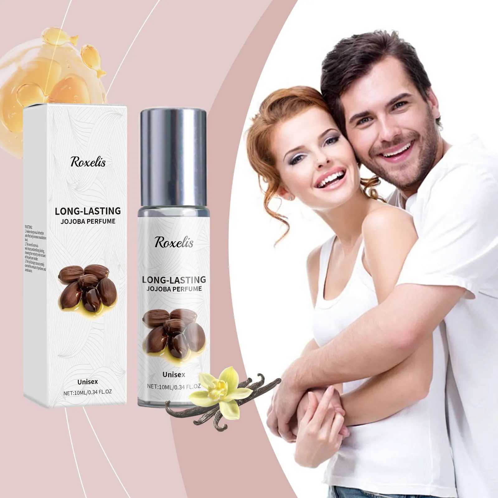 Roxelis Jojoba Perfume Oil Jojoba Seed Oil Perfume Rolling Ball Cologne Last Fragrance Fresh Fragrance Elegant Natural Perfume W250712