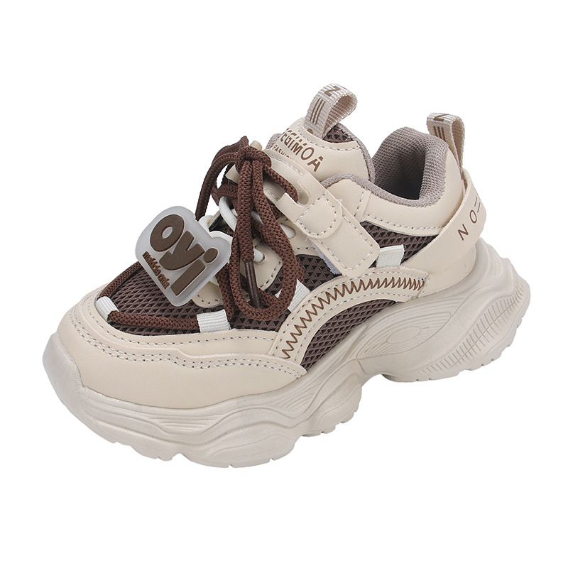 Kids Sport Shoes Autumn Boys Mesh Children Sneakers Girls Casual Sports Shoes Non-Slip Running Toddler shoes With Large Sizes US6C-US5Y 000274