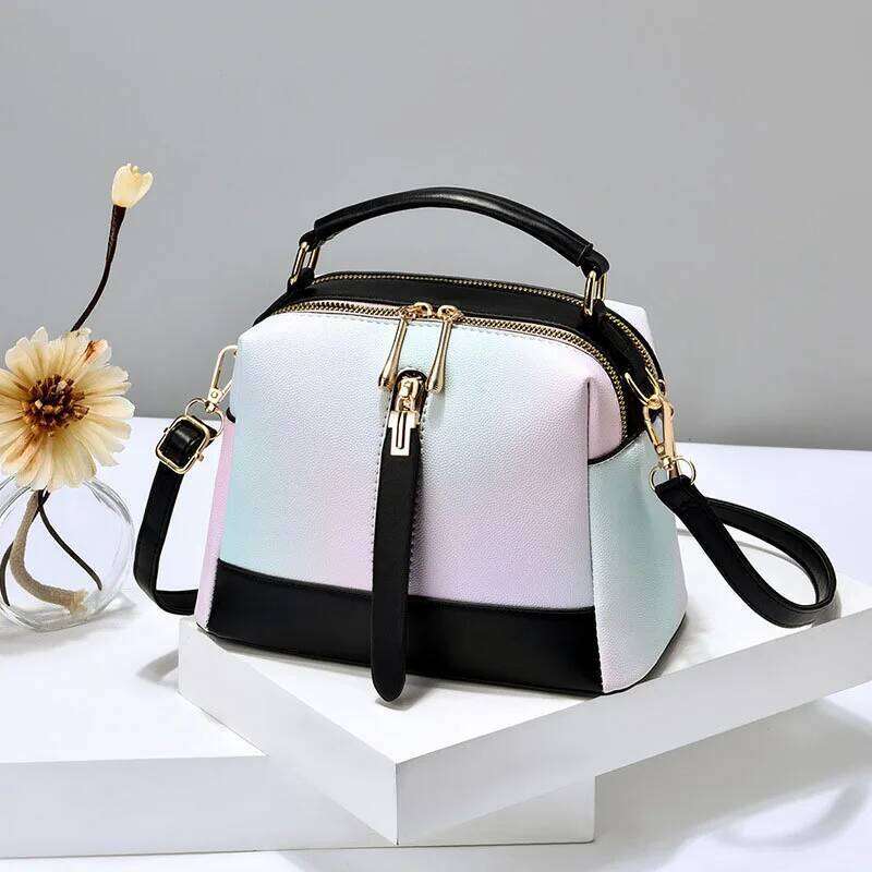 Women Handbag Trendy Messenger High Quality PU Leather Shoulder Bag Ladies Lock Design Crossbody Bags Female Bolsas