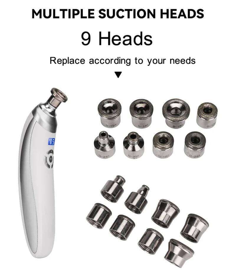 Wireless Dia Microdermabrasion Hine For Blackhead Acne Removal Deep Cleaning Anti Aging Wrinkle Care Tool