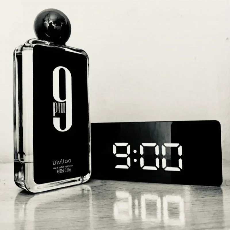 100ML 3.4FL.OZ 9PM Mens Perfume Long Lasting Gourmet Oriental Notes Cologne Eau De Parfum Feronomas Mens Perfume W250712