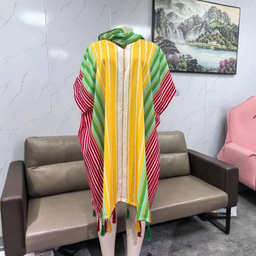 Plus Size Dresses for Fashion Half Sleeve V-neck Party Evening Midi Dress Dashiki African Clothes Women