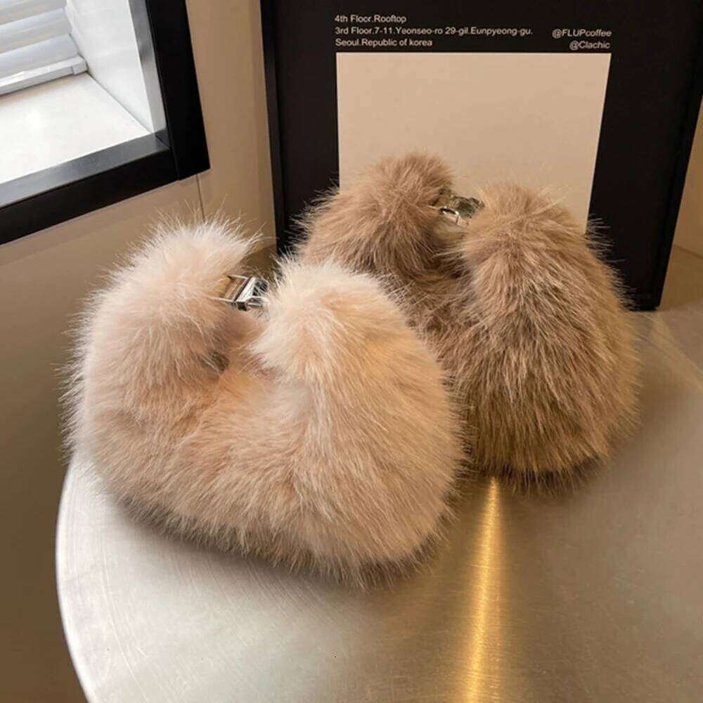 Shoulder Soft Fluffy Crossbody Faux Fur Handbag Winter Women's Bag 2024 Ladies Clutch Purse For Women