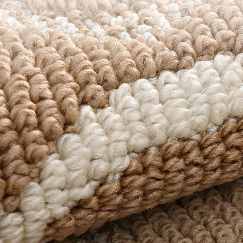 European Style Door Mat Classic Geometric Pattern Door Carpet Dust Removal Foot Mat Non-slip Wear-resistant Floor Mat Outdoor