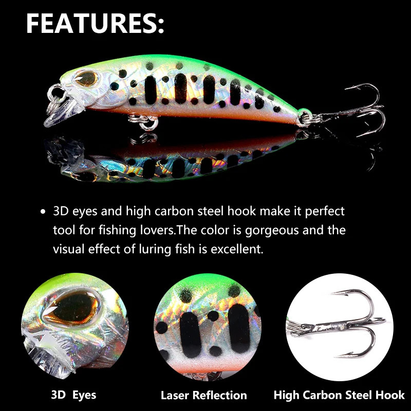 1Pcs 58Cm 54g Pesca Jerkbait Lure Sinking Minnow Fishing Lures Hard Bait Black Wobbler Tackle 250708