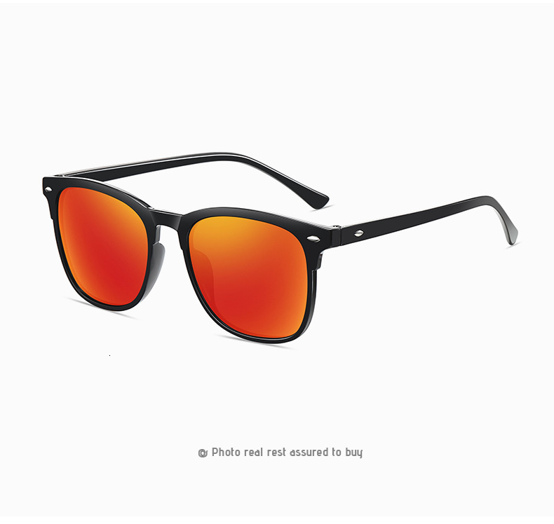 Designer's luxury glasses New Sports Large Frame Square Sunglasses for Men and Women Cross-Border European and American Colorful Fashion Sunglass