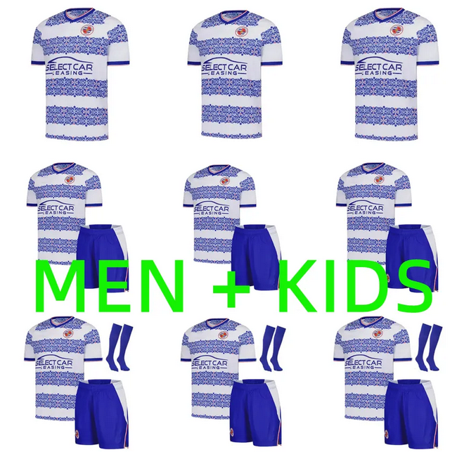 25 26 Reading FC Soccer Jerseys uniform HARTE EJARIA SHOREY BALLARD KNIBBS Men Kids Kits football 2025 2026 shirts kits
