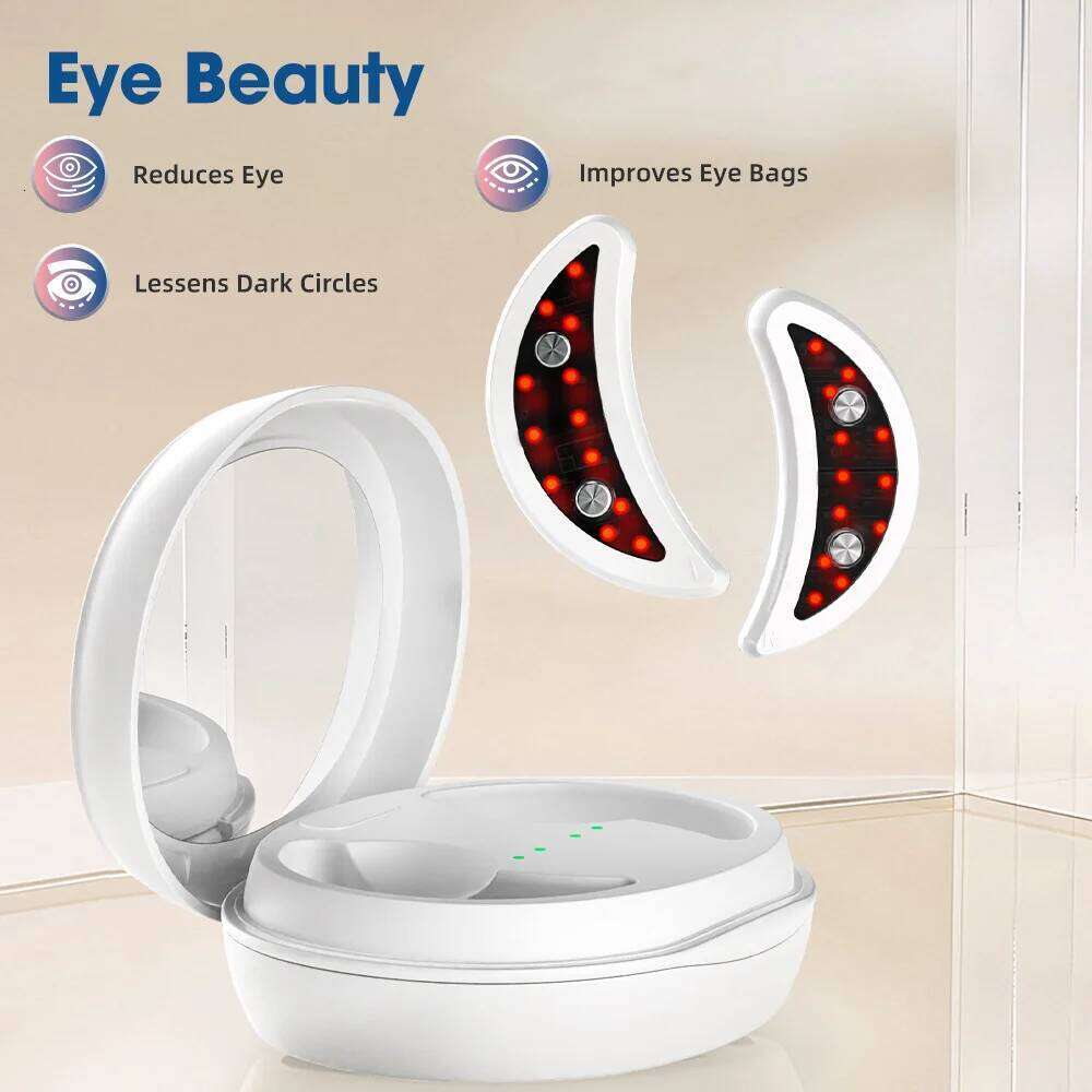 Portable LED Eye Care Skin Firming Tightening Lifting Massager Beauty Device