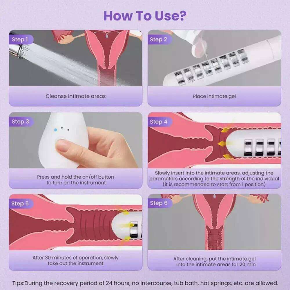 Home Use Female Private EMS Physiotherapy Tightening Device For Repair Of Peic Floor Muscles Physical Training Instrument