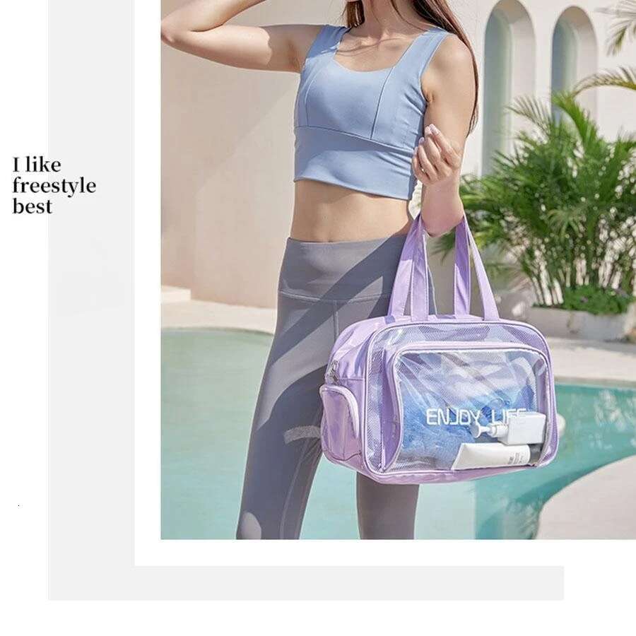 Stadium Events Approved, Transparent Tote, Clear Bag For Gym Concert Sports