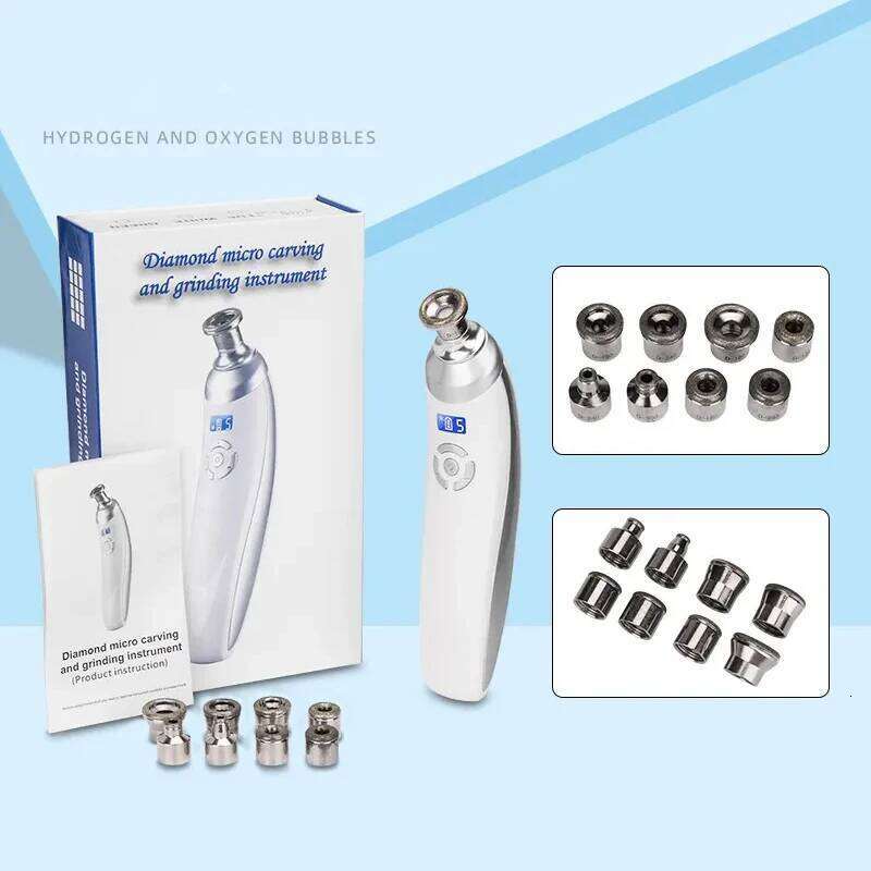 Wireless Dia Microdermabrasion Hine For Blackhead Acne Removal Deep Cleaning Anti Aging Wrinkle Care Tool