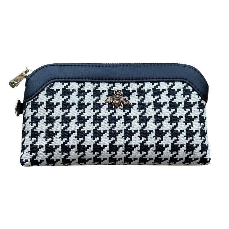 Handheld Canvas Elegant for Women Small Coin Purse Clutch Bag Can Hold Phone Fashionable New Exquisite