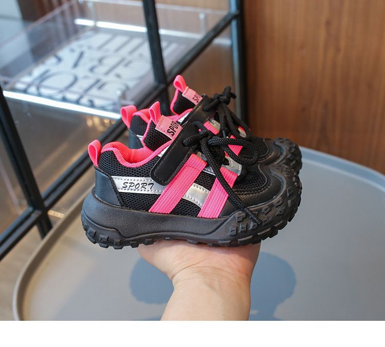 Kids Running Trainers Fashion Students Sport Shoes Boy Girl Toes Capped Toddler Cutefeet Children Youth Sneakers Big Sizes US5.5C-US4Y 000126